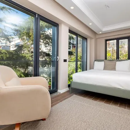 Luxury With Panoramic Bosphorus View Apartment *