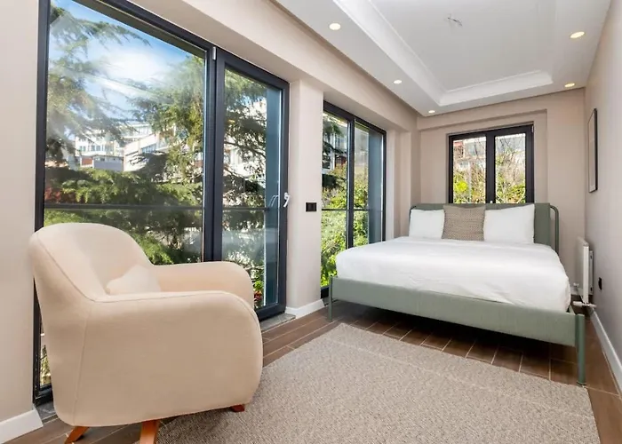 Luxury With Panoramic Bosphorus View 公寓 *