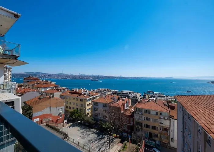 公寓 Luxury With Panoramic Bosphorus View *
