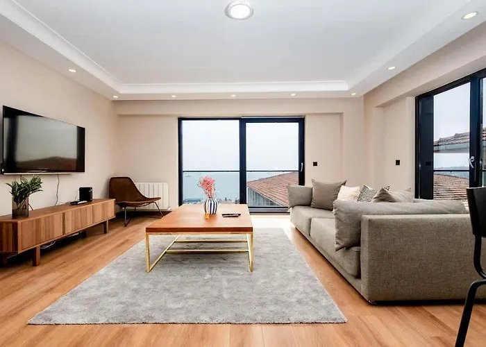 公寓 Luxury With Panoramic Bosphorus View 伊斯坦布尔