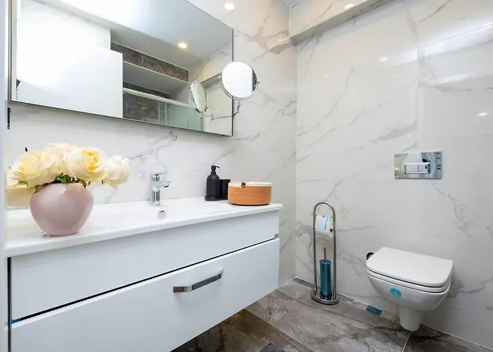 Luxury With Panoramic Bosphorus View 公寓