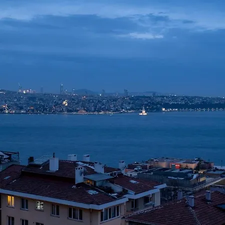 Luxury With Panoramic Bosphorus View 公寓