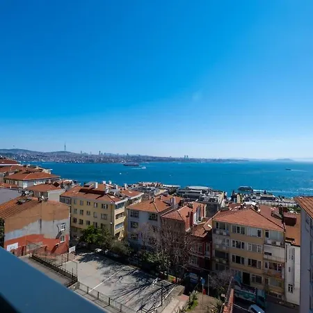 公寓 Luxury With Panoramic Bosphorus View *
